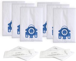 Vervangende stofzakken -Geschikt voor Miele Classic C1, Complete C2, Complete C3, S227/S240, S270, S400, S2, S5, S8 serie stofzuigers (6 stofzakken + 2 S-filters en lensfilters)