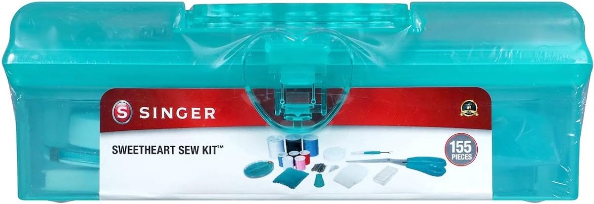 Naaiset - Naaispullen Kit - Kleine Reparaties - Compacte Opbergdoos - 14 x 23 x 8 cm
