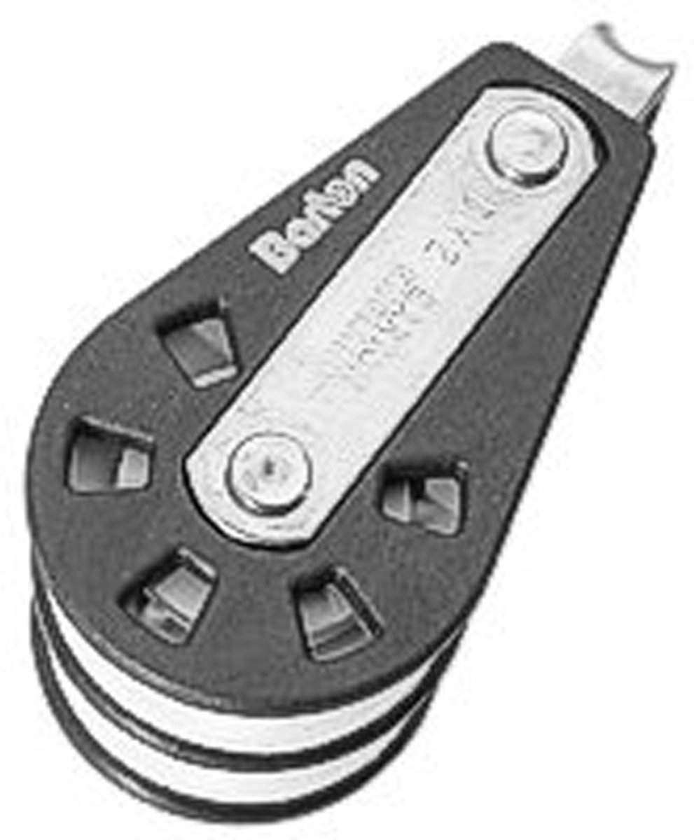 Barton Marine Dubbele Vaste Katrol 350kg 8 Mm Goud 30 x 70 mm