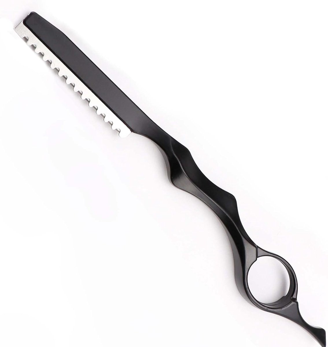 Cuhostki 1 Stuk - Uitdunmes - Kappersmes - Haar Snijmes Zwart Super Licht Professioneel Haar Styling