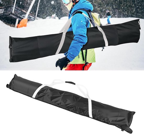 Skitas - 185×33cm - Skitas, gewatteerde skitas - waterdichte volledig gewatteerde skitas - sportaccessoires