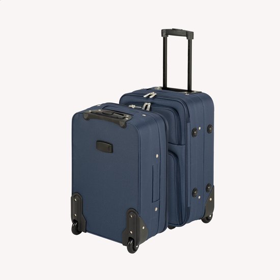 Princess Traveller Barcelona - Handbagage koffer - Dark Blue - S - 53cm