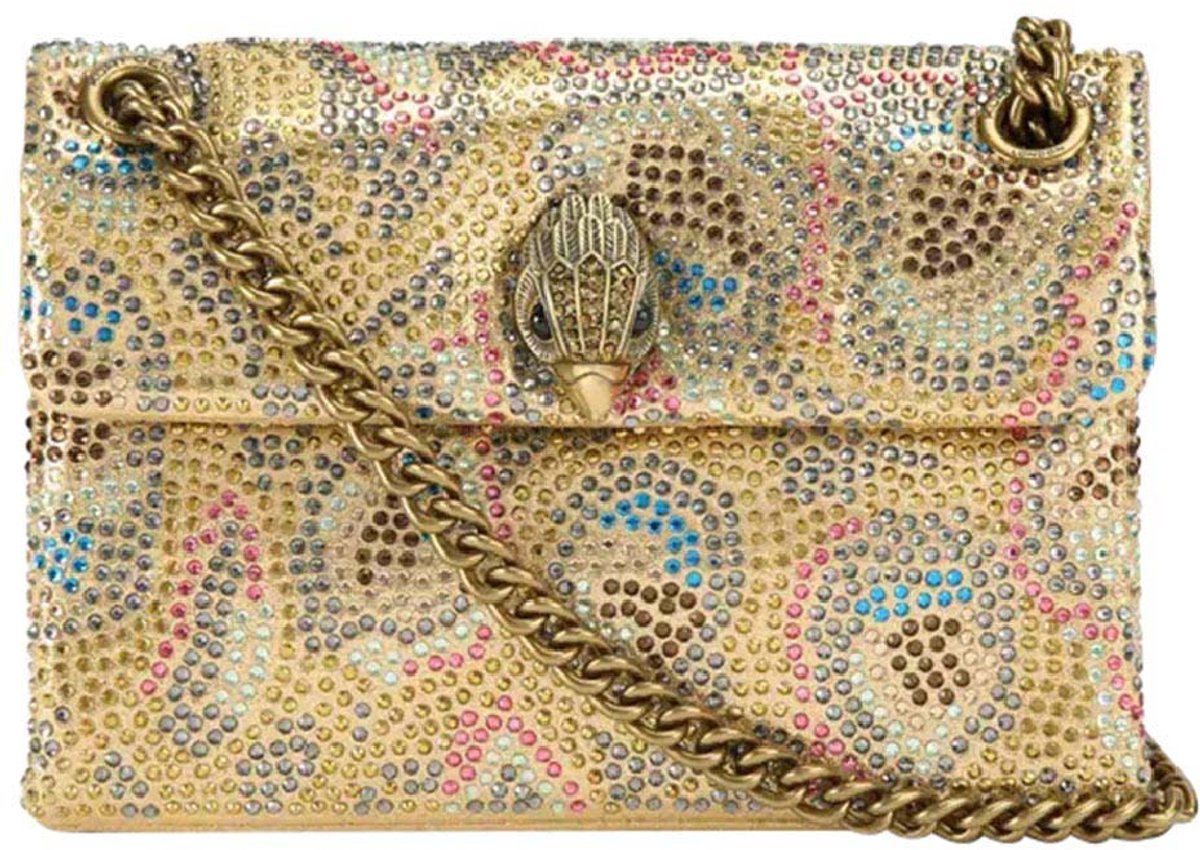Kurt Geiger London Fabric Mini Kensington Schoudertassen Dames - Multi - Maat ONESIZE