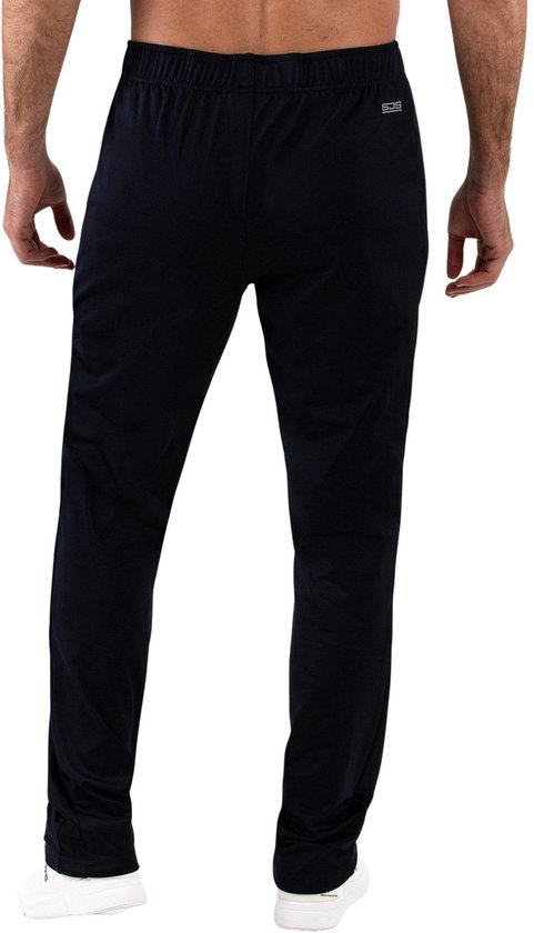 Sjeng Sports MATT - Broek - Heren - Donkerblauw - Powerstretch stof met Seal-On zakken - Verstelbare trainingsbroek