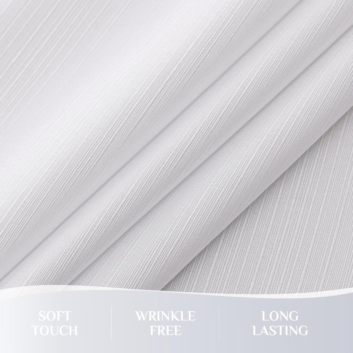 Rond Tafelkleed Wit 160 cm - Waterdicht, Vuilafstotend en Wasbaar
