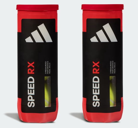 Adidas Speed RX padelbal 2 blikjes van 3 ballen
