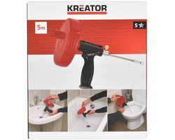 Kreator - Hand tools - KRTH50304 - Ontstoppingspistool - 5m