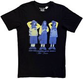 Billie Eilish - Blurred Stand Heren Tshirt - M - Zwart