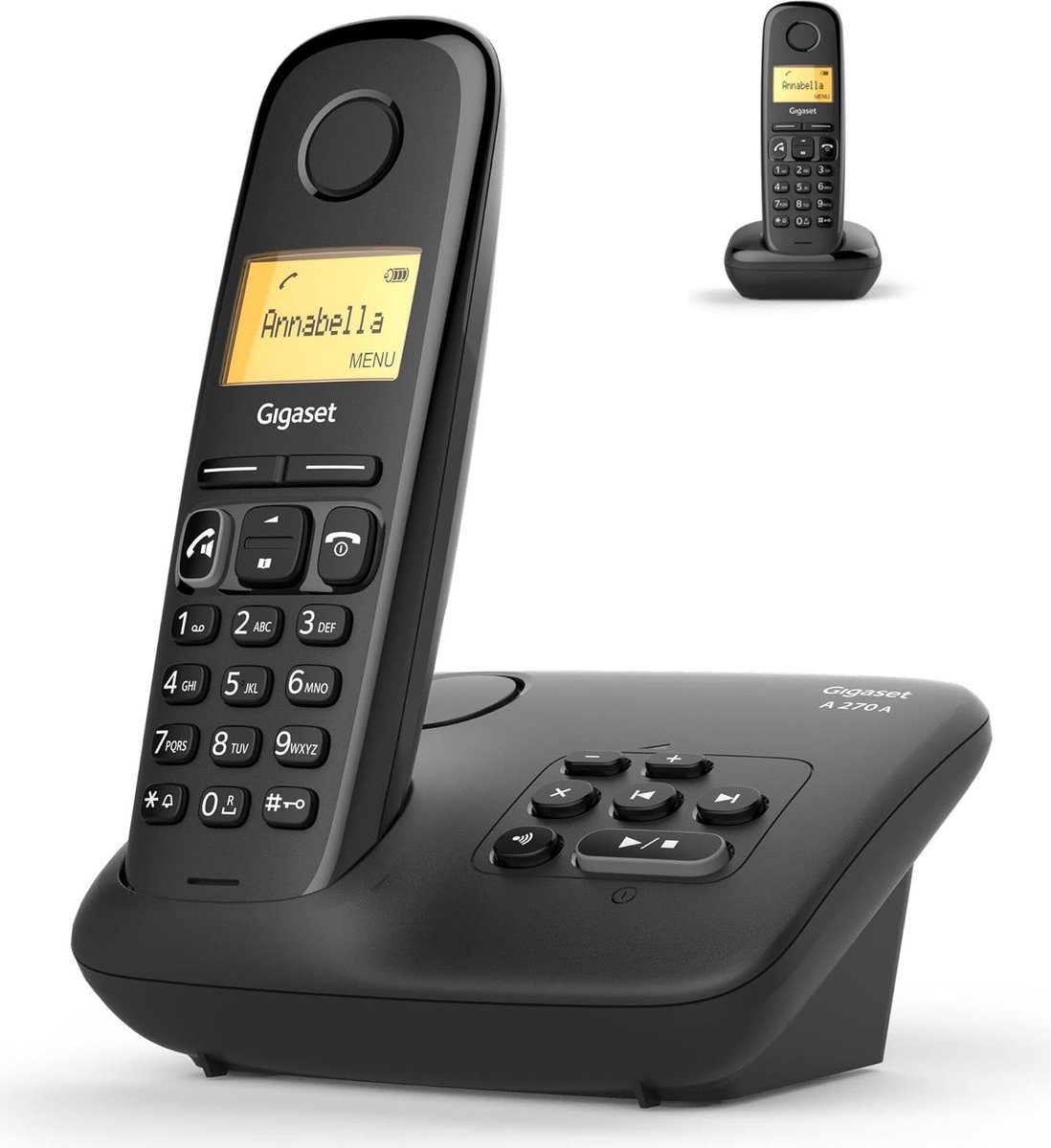 Vaste Telefoon Duo - Draadloos Antwoordapparaat - Thuis Bellen - Met Antwoordapparaat - 230 Volt