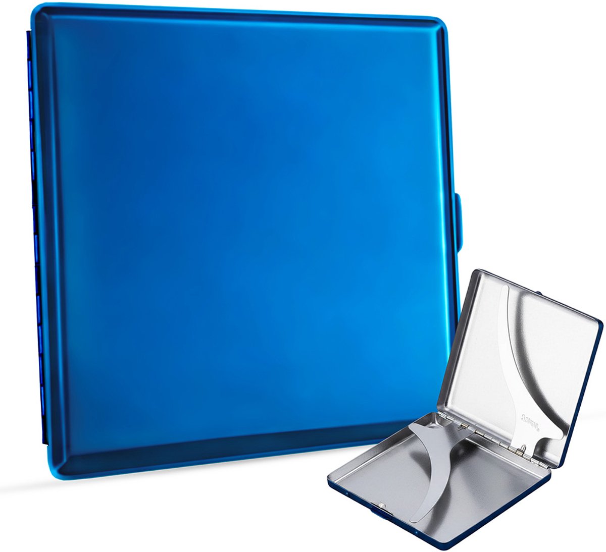 Sigarettendoosjes Blauw - 20 Sigaretten - Metaal - Sigarettenhouder - Windbestendig