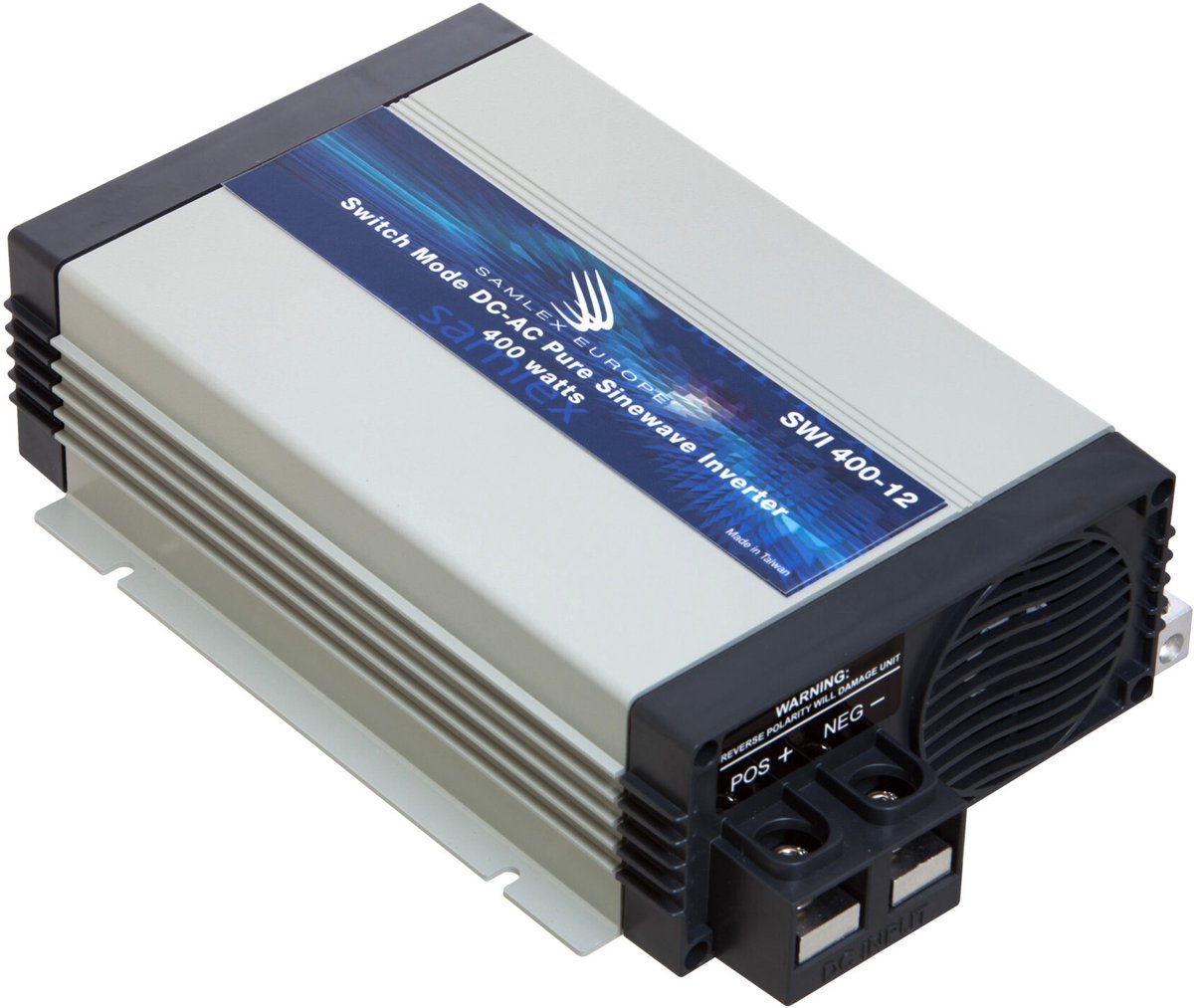SAMLEX Sinusomvormer SWI 400-12 | IN 12 VDC UIT 230 VAC