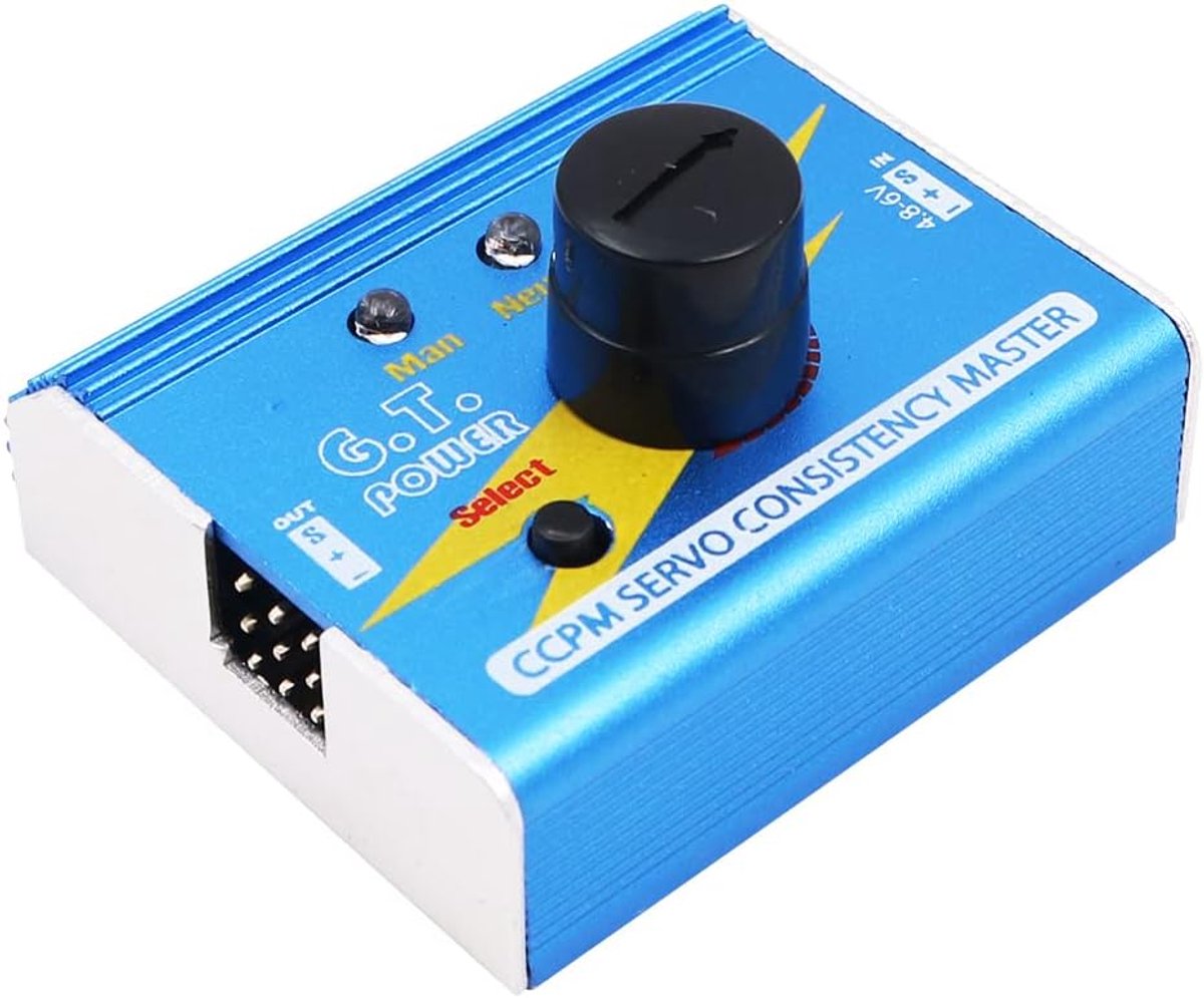 Servo Tester - ESC Controller - RC Hobby - 3CH Synchronisatie - 48x42x17mm