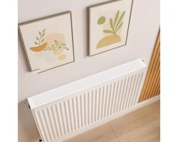 Cache-radiateur décoratif avec fixation magnétique | Housse anti-poussière pour chauffage 100cm