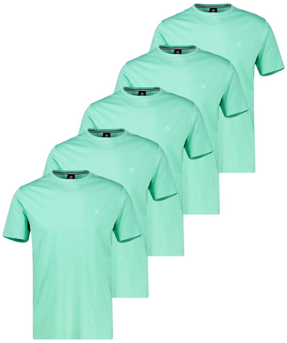LERROS Heren t-shirt 5 pack Basic
