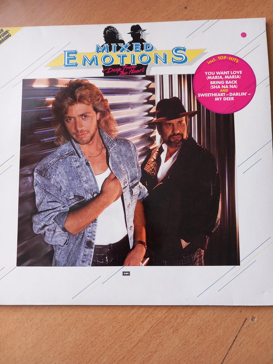 MIXED EMOTIONS - DEEPFROM THE HEART ( LP )