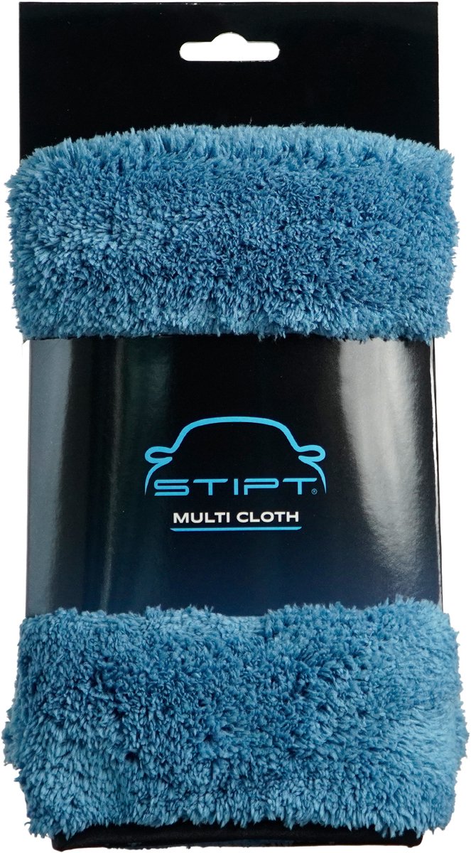 Stipt - Multi Cloth - Stipt Universele Reinigingsdoek - auto poetsdoek microfiber - super absorberend - 40x40cm