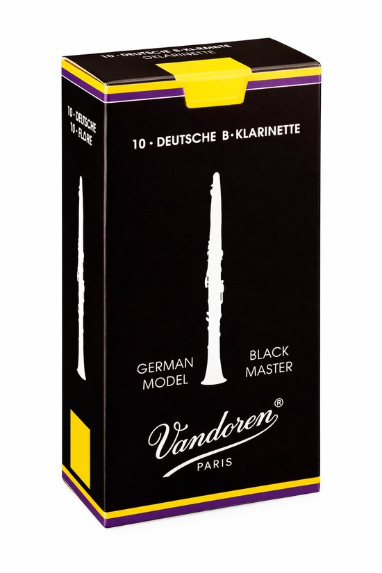 Vandoren - CR112, doos met 10 kanalen voor Mib-klarinet - Eb Vandoren - CR112, doos met 10 kanalen voor Mib-klarinet - Eb