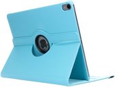 360° Draaibare Bookcase iPad Pro 12.9 (2018) tablethoes - Lichtblauw
