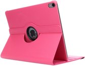 360° Draaibare Bookcase iPad Pro 12.9 (2018) tablethoes - Roze