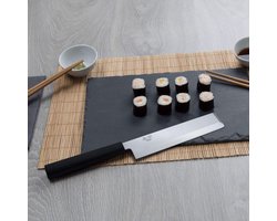 Japans Usuba Groentemes - 18 cm - Eenzijdige Slijpvorm - Lifoflex Handgreep - Hoogwaardig Keukenmes
