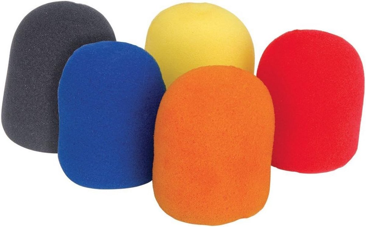 Microfoon Windscherm Schuimrubber - Pack van 5