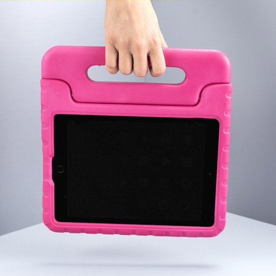 Kidsproof Backcover met handvat Samsung Galaxy Tab A 10.1 (2016) tablethoes - Roze - Merkloos
