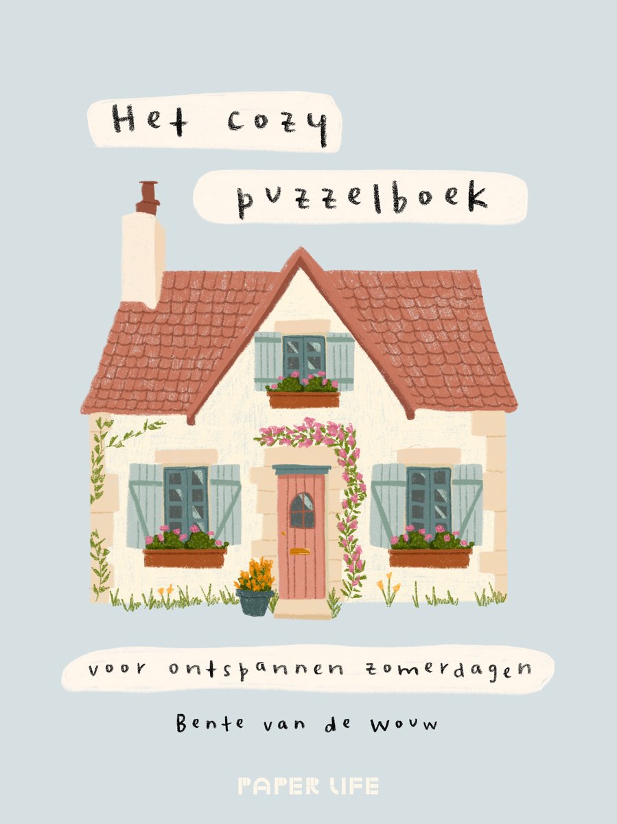 Omslag van Het cozy puzzelboek voor ontspannen zomerdagen