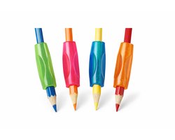 Penverdikker - Pengreep Hulp Kinderen - 4 Stuks - Penverdikker voor Artrose - Schrijfhulp Pengreep - Pengrip