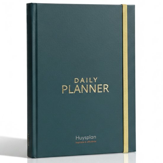 Huysplan Dagplanner Notitieboekje – Daily Planner – To-Do Lijst, Prioriteiten & Reflectie – A5 – Nederlands