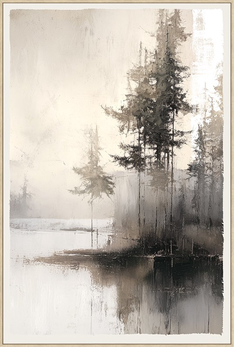 Schilderij 80x120cm Lakeside