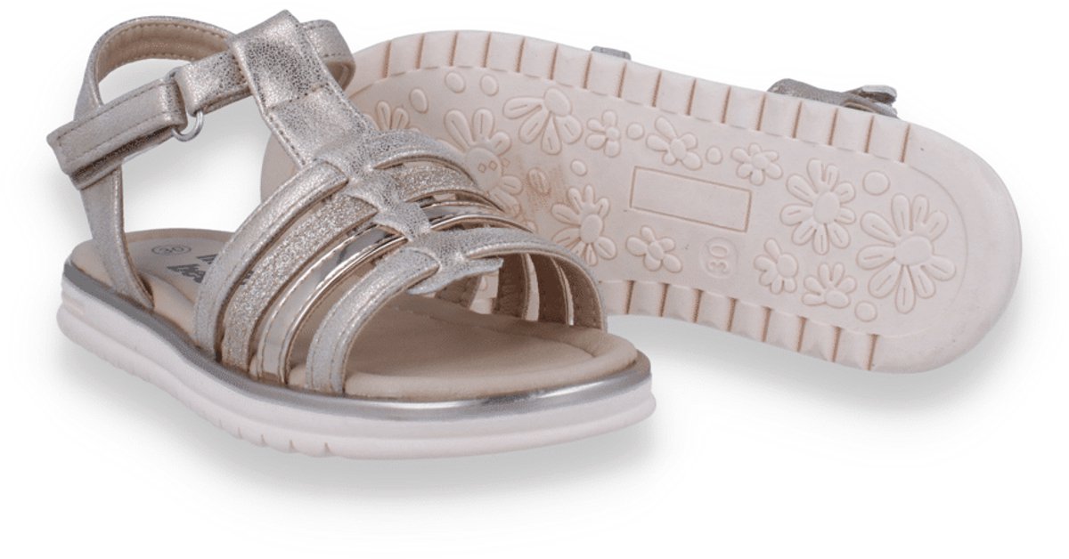 Mode-mania Meisjes Sandaal | Rosegold | Maat: 35