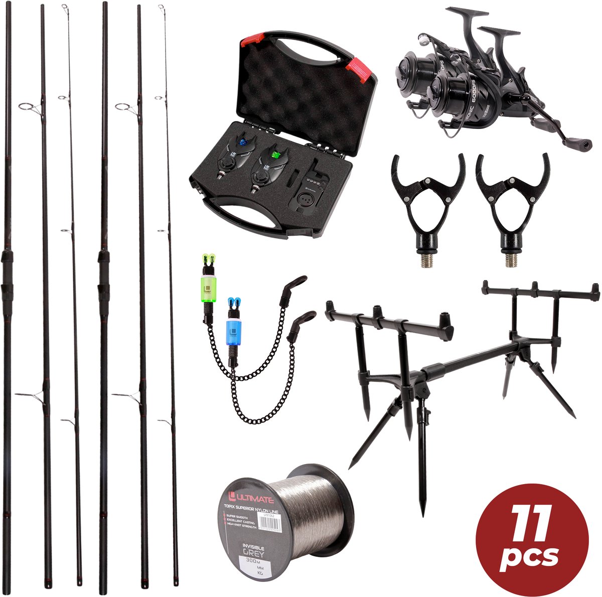 Ultimate Adventure Carp Set 12ft - Karper Set