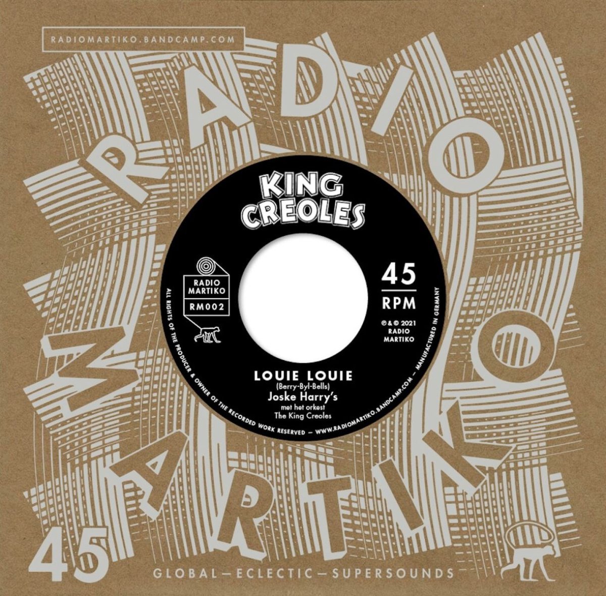 Joske Harry's / Burt Blanca & The King Creoles - Louie Louie / Taboo '69 (7" Single)