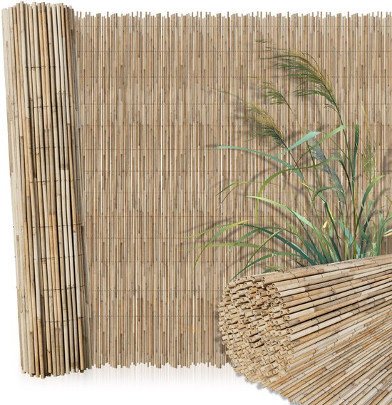 Rietmat 180 x 300 cm Natuurlijke Schutting - TuinChamp Rietmat - Balkon & Schutting Afdekking - natuurlijk