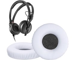 kwmobile 2x oorkussens geschikt voor Sennheiser HD25 / HD25-1 II / HD250BT - Earpads voor koptelefoon in wit