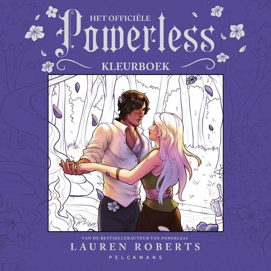 Het officiële Powerless-kleurboek - cover