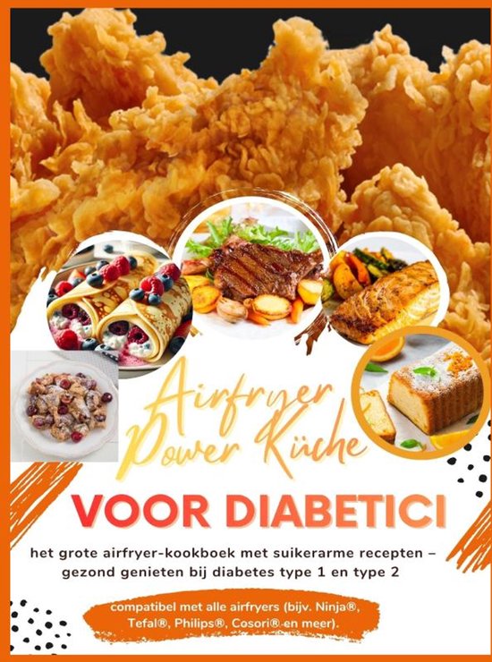 Airfryer Power Küche voor diabetici: het grote airfryer-koo ... - cover