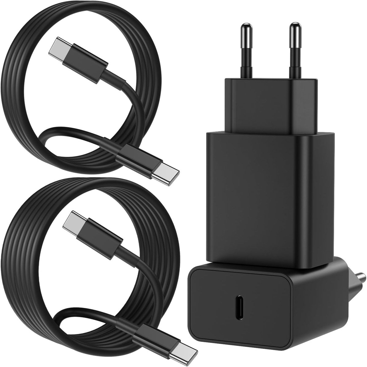 Snellader Adapter - Lader - Apparaten Laden - 45W Vermogen - Compact Formaat - Zwart