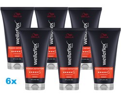 Wella WR Flex M Ultimate Geltube - 6 x 150 ml - 6 Stuks