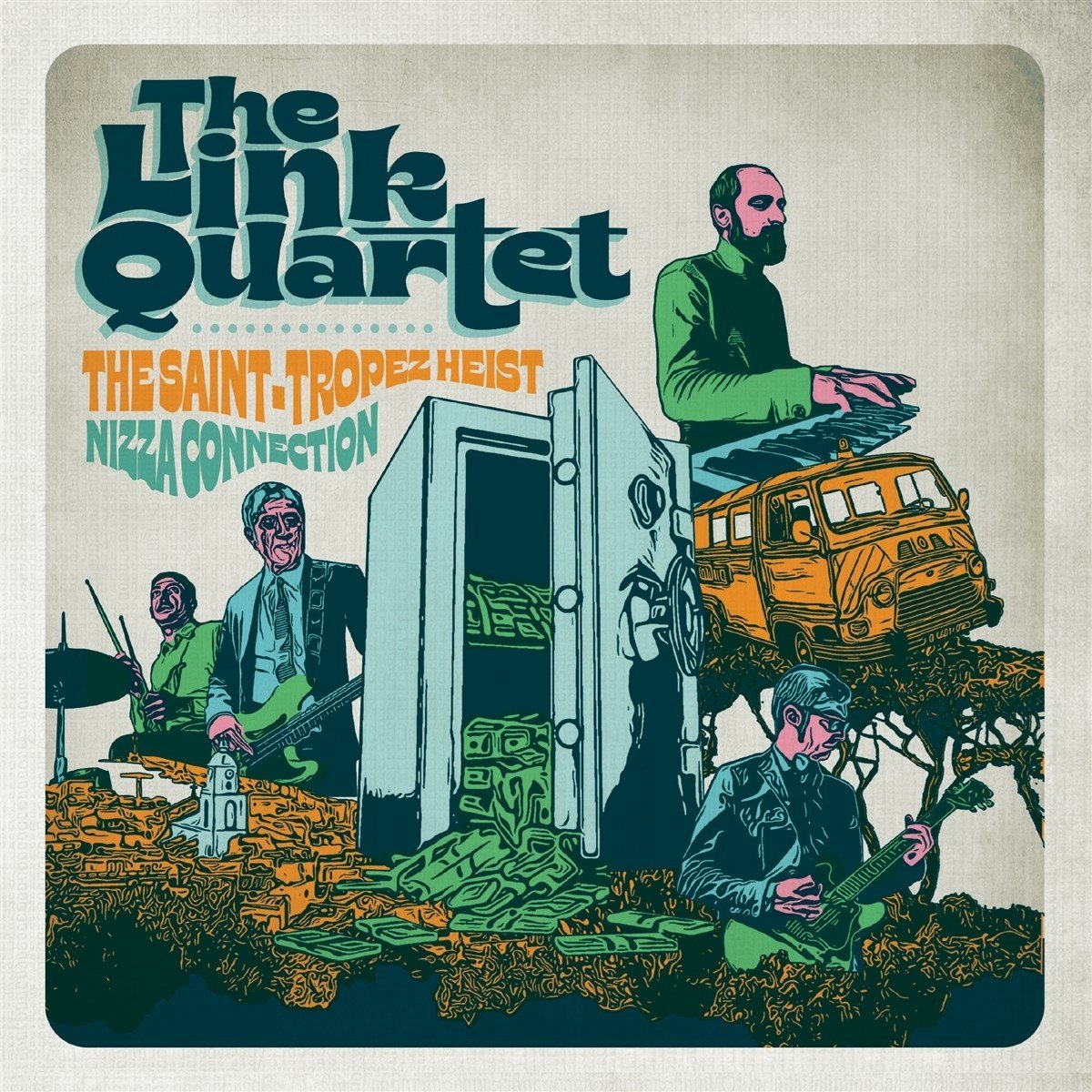 Link Quartet - Saint-Tropez Heist/Nizza Connection (7" Single)