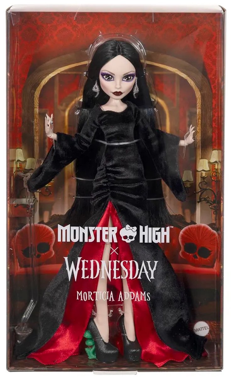 Monster High Wednesday verzamelpop - Morticia Addams — afbeelding 7