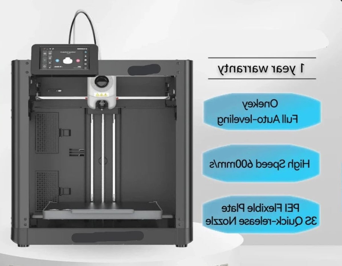 3D-Printer – 3D-Printmachine – Prototyper – Modelleren – Compact – Bouwvolume 220x220x220 Mm – Precisie ±0,2 Mm