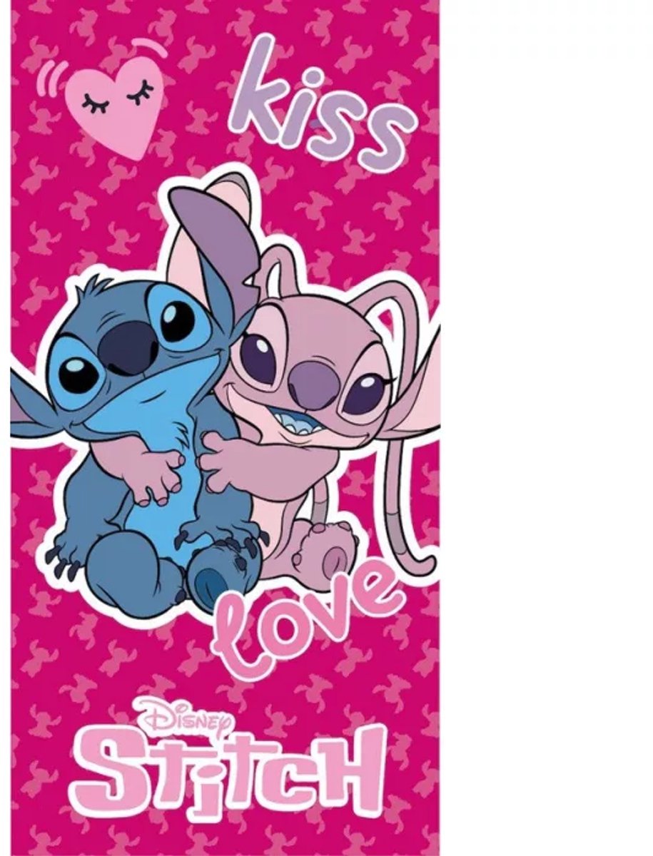 Disney - Strandlaken - Handdoek - Lilo & Stitch - Sneldrogend - 70x140cm