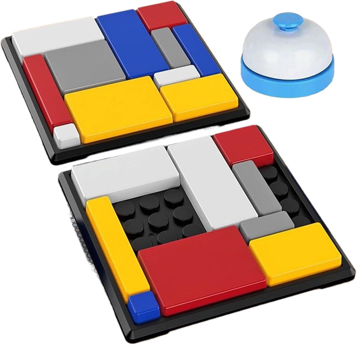 Logisch Puzzelspel - Hersenpuzzels Intelligentie - Cognitieve Training - Stimuleert Vaardigheden - 14 x 14 cm