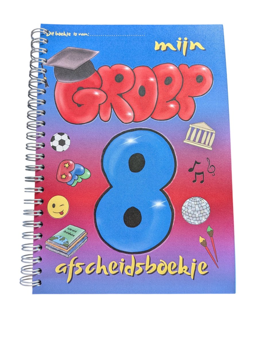 Mijn groep 8 afscheidsboekje