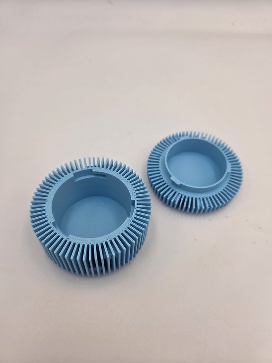 Melktandendoosje - met details - blauw — afbeelding 2