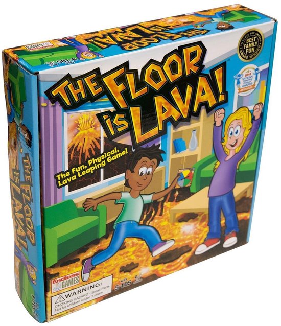 The Floor is Lava - Actiespel