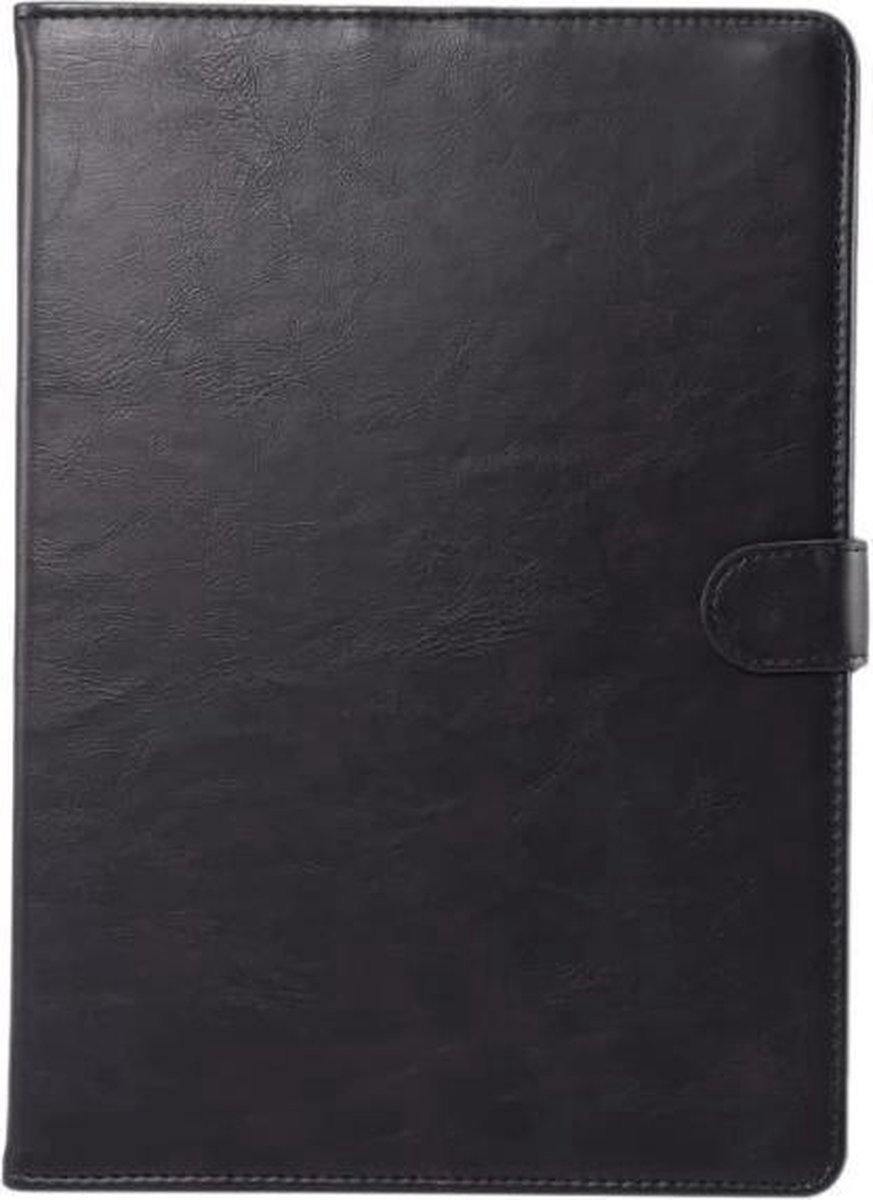 DrPhone IPH1 iPad Air 3/ iPad Pro 10.5 (2017) Hoes – PU Lederen Case – Penhouder – Standfunctie – Kaartsleuf – Zwart