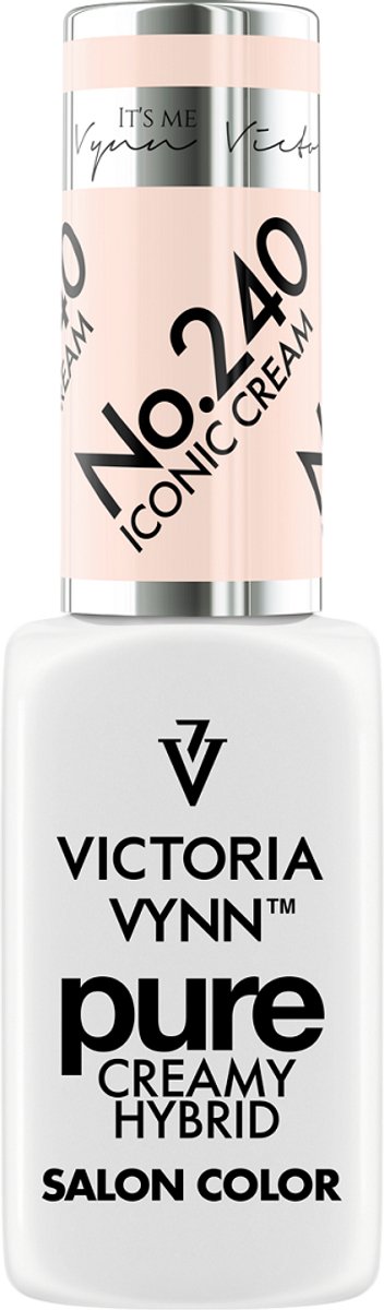 Victoria Vynn - Pure Creamy Hybrid 8 ml - peach nude gel polish - beige nude bruin - vegan - gel lak - nagels - nagelverzorging - nagelstyliste - manicure - gellak - acryl - gel - biab - polygel - callance