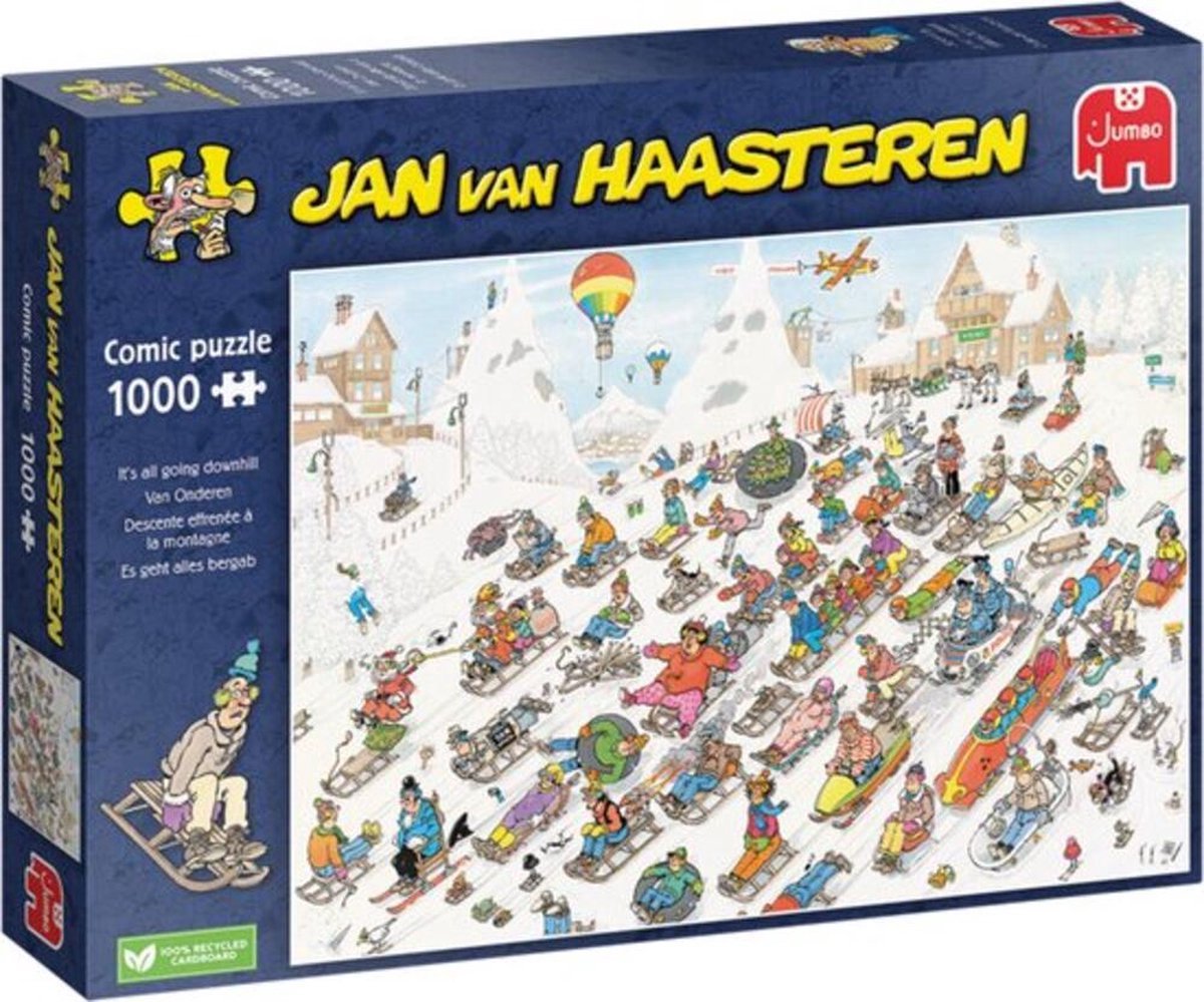 Jan van Haasteren - Van Onderen! - 1000 stukjes - Puzzel — afbeelding 7